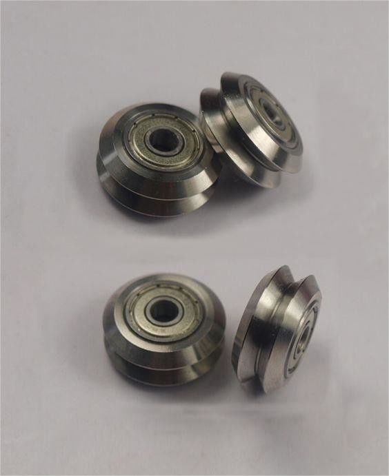 เครื่องพิมพ์ 3 มิติ อุปกรณ์เสริม ชิ้นส่วนเครื่องจักร CNC สร้างเปิด สแตนเลส โลหะสองล้อ V-V slot อลูมิเนียม LinearExtrusion