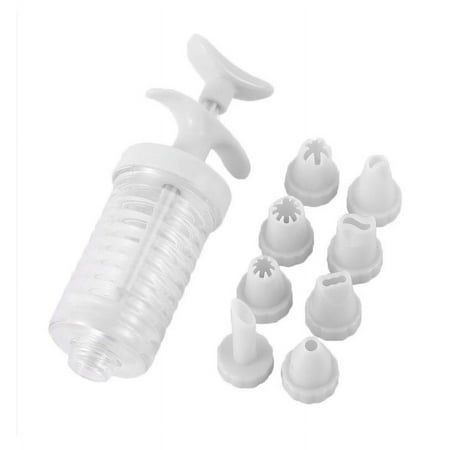 Home Kitchen DIY CakeCookie Baking Framing MoldPlastic Framing Nozzle Set เครื่องมือกรอบครีมดันด้วยNozzle