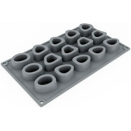 BakingMold Mold Freezing Mould with 15Cavities, แต่ละ 1.89 นิ้ว x 1.57 นิ้ว x 0.91 นิ้วสูง