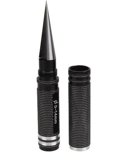 โลหะโลหะ 0-14 มิลลิเมตร Hole Puncher Reamer สีดําสําหรับเครื่องมือ RC เครื่องจักรกล