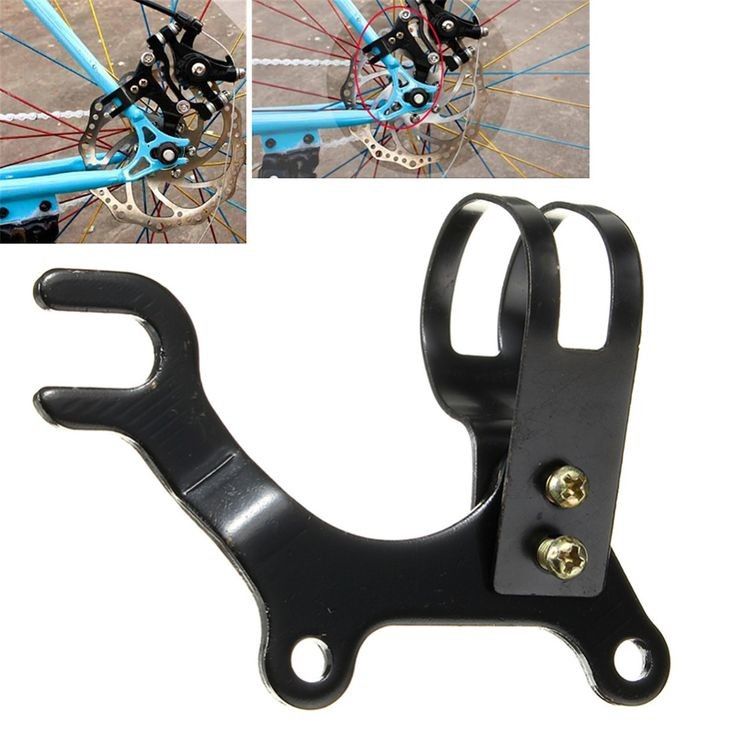 Bike Disc Brake Bracket Frame Adapter สําหรับเครื่องจักรยานยนต์ 160 มม รอเตอร์ ส่วนประกอบจักรยานยนต์ 73g
