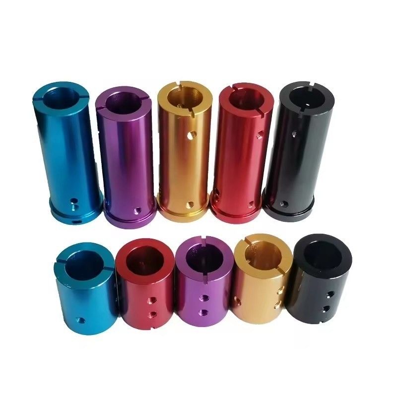 อะไหล่ CNC ที่กําหนดเองความแม่นยําสูง อลูมิเนียม สี Anodized อลูมิเนียมที่หัน