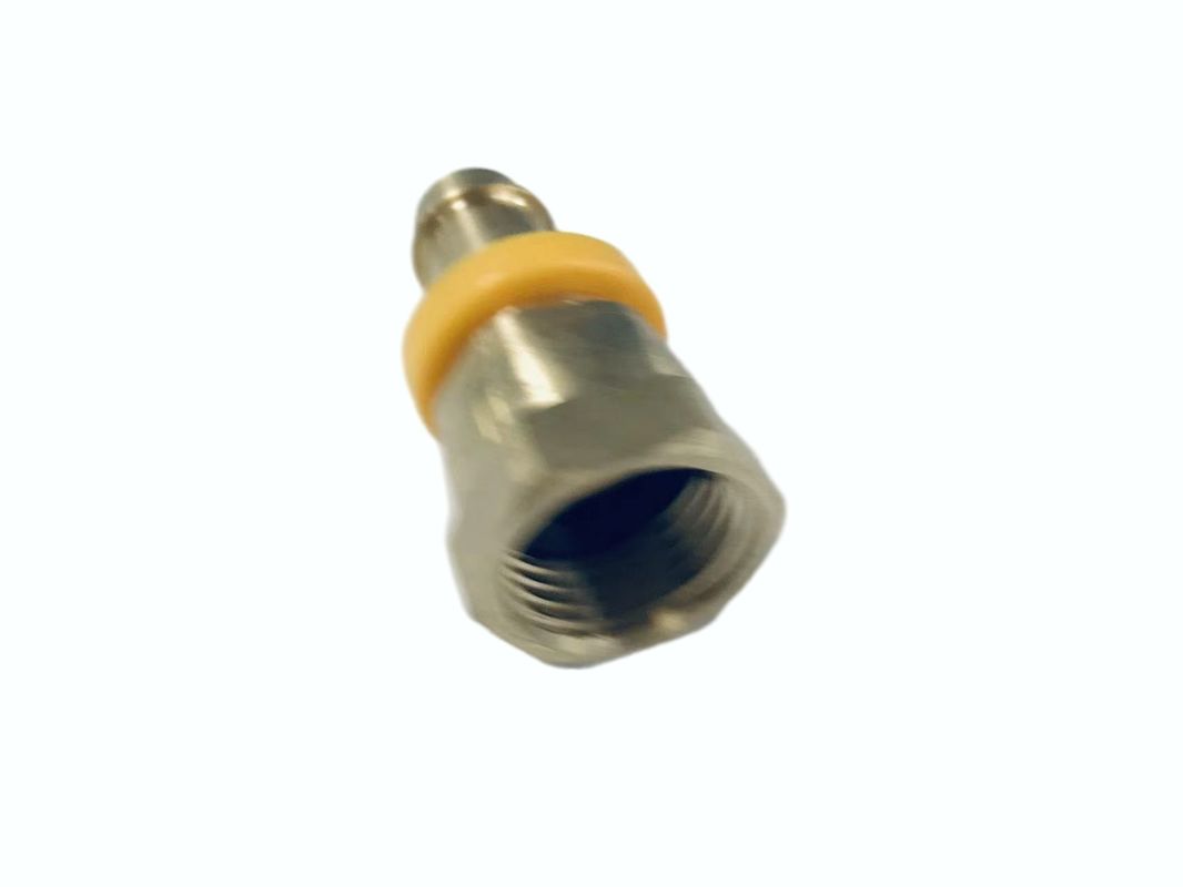 1/2 สาย Npsm หญิง-1/2 ใส่เครื่องจักรพรรณ เครื่องเชื่อม CNC Mchining Hose Barb Brass Fittings