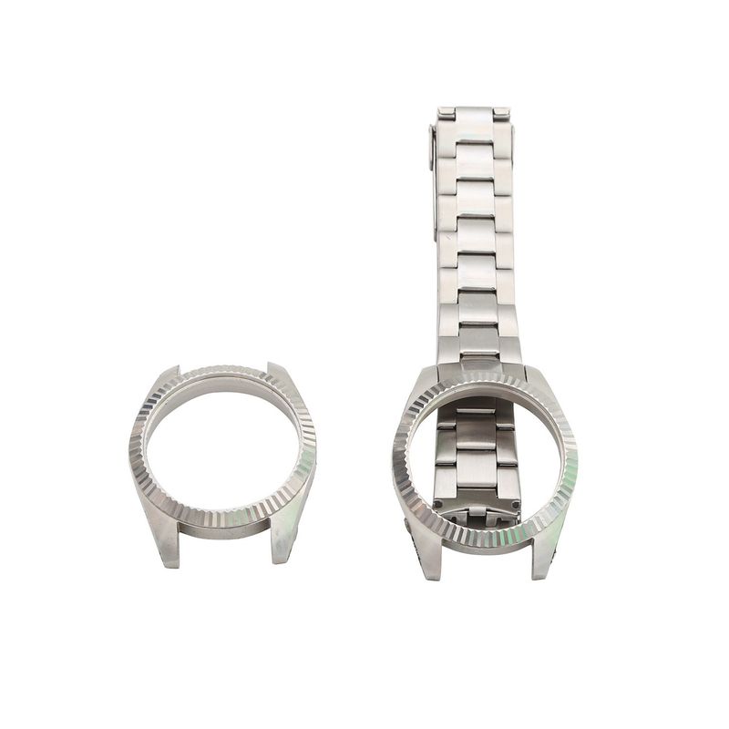 ชุดประกอบของนาฬิกา สแตนเลส Lug ความแม่นยําฮาร์ดแวร์ อัตโนมัติ Lathe อะไหล่ Strap Connector Belt Buckle การเชื่อมต่อ Ro