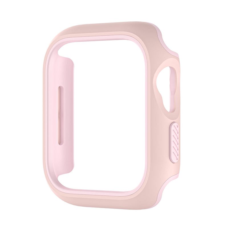 Can Custom Drop Resistant Dual Colour Protective Case TPU Protective Smart Watch Case ใส่ในกระเป๋าสตาร์ทวอช