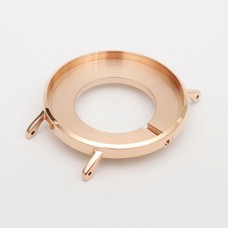 CNC Milling เครื่องแปรรูปอลูมิเนียม เครื่องแปรรูปนาฬิกาชิ้นส่วนกรอบแผ่นโลหะศิลปะ อลูมิเนียมเหล็กกลม
