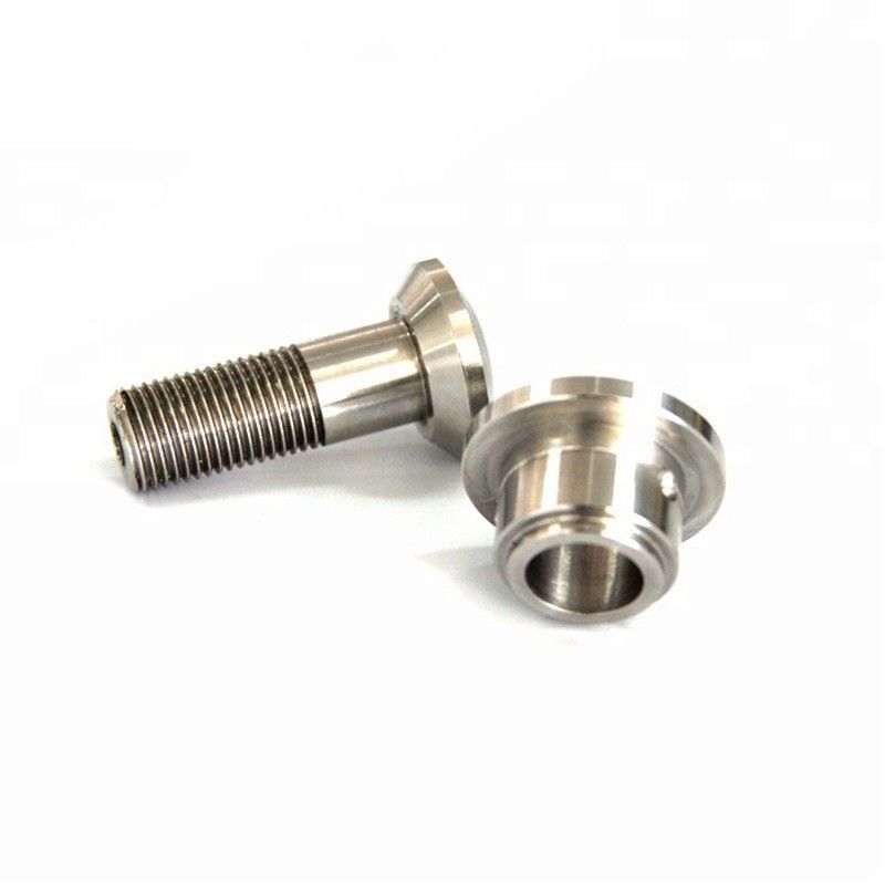ปรับแต่ง OEM CNC ความแม่นยําสูง อุตสาหกรรม / สกรู / Thread Nut อลูมิเนียม / ไทเทเนียม / สแตนเลส / โลหะหมุนส่วน