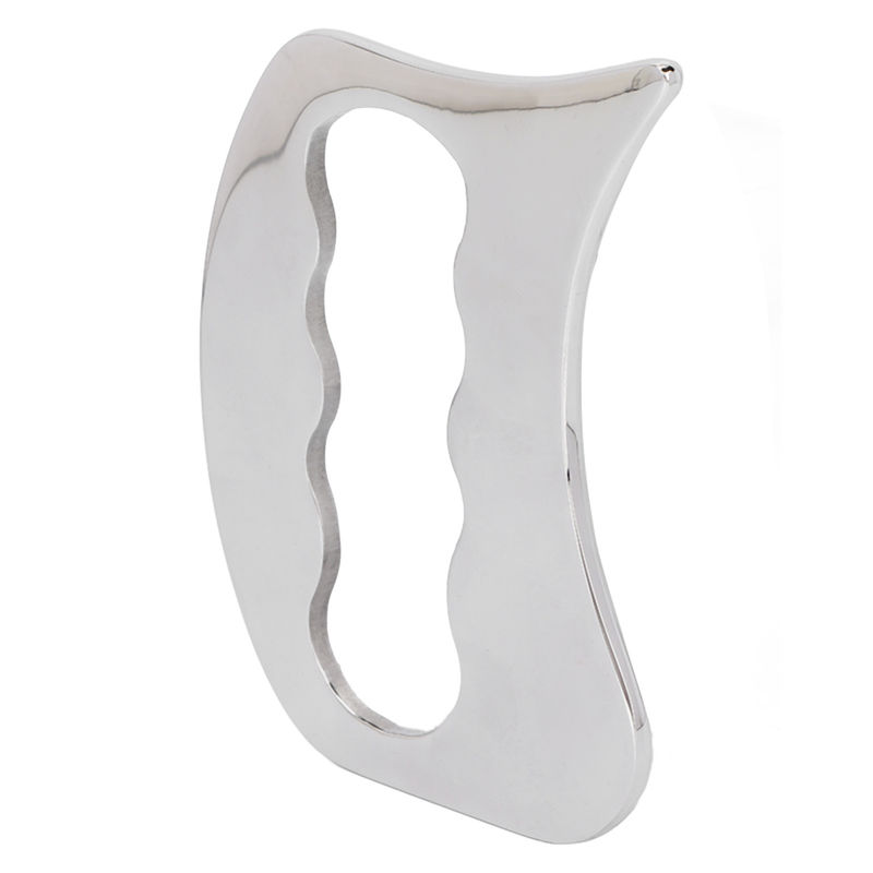 ESTINK Guasha Scraping เครื่องมือนวด สแตนเลส อัพเกรดกล้ามเนื้อ Scraper สําหรับเนื้อเยื่ออ่อนกระตุ้นหลังขา คอ