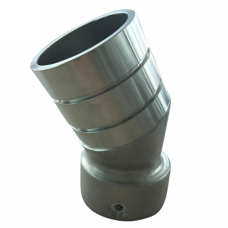Custom OEM 316 สแตนเลส เครื่องจักรกล ฮาร์ดแวร์อะไหล่โลหะ สล็อต ยู ท่อ Fitting
