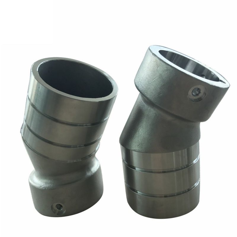Custom OEM 316 สแตนเลส เครื่องจักรกล ฮาร์ดแวร์อะไหล่โลหะ สล็อต ยู ท่อ Fitting